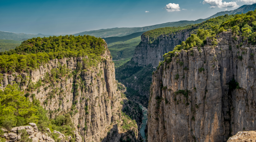 Canyons in Antalya